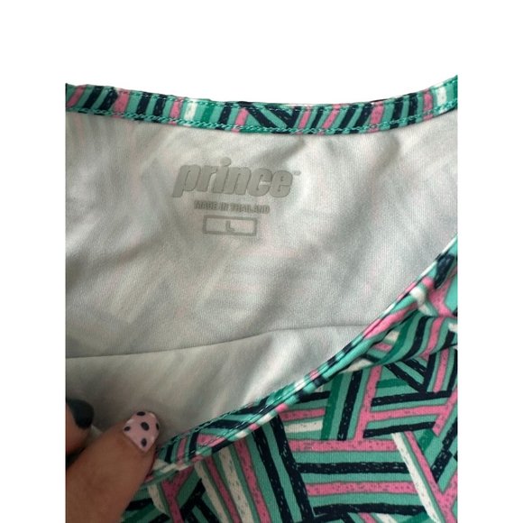 PRINCE Girls Graphic Print Tennis Tank Top Size Large - Picture 3 of 5